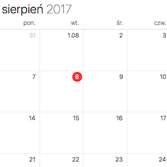 Kalendarium (sierpień)