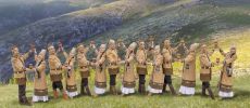 Góralski zespół folklorystyczny z Rosji